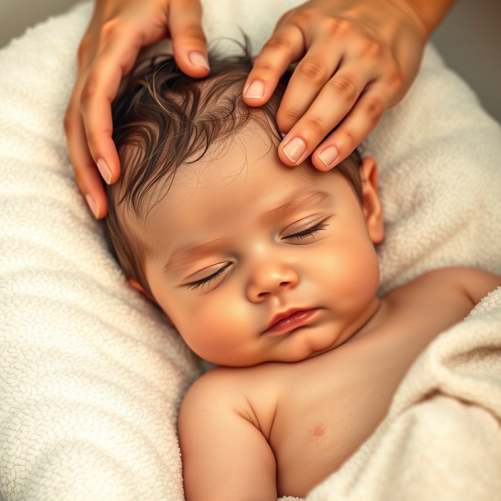 baby shampoo in action